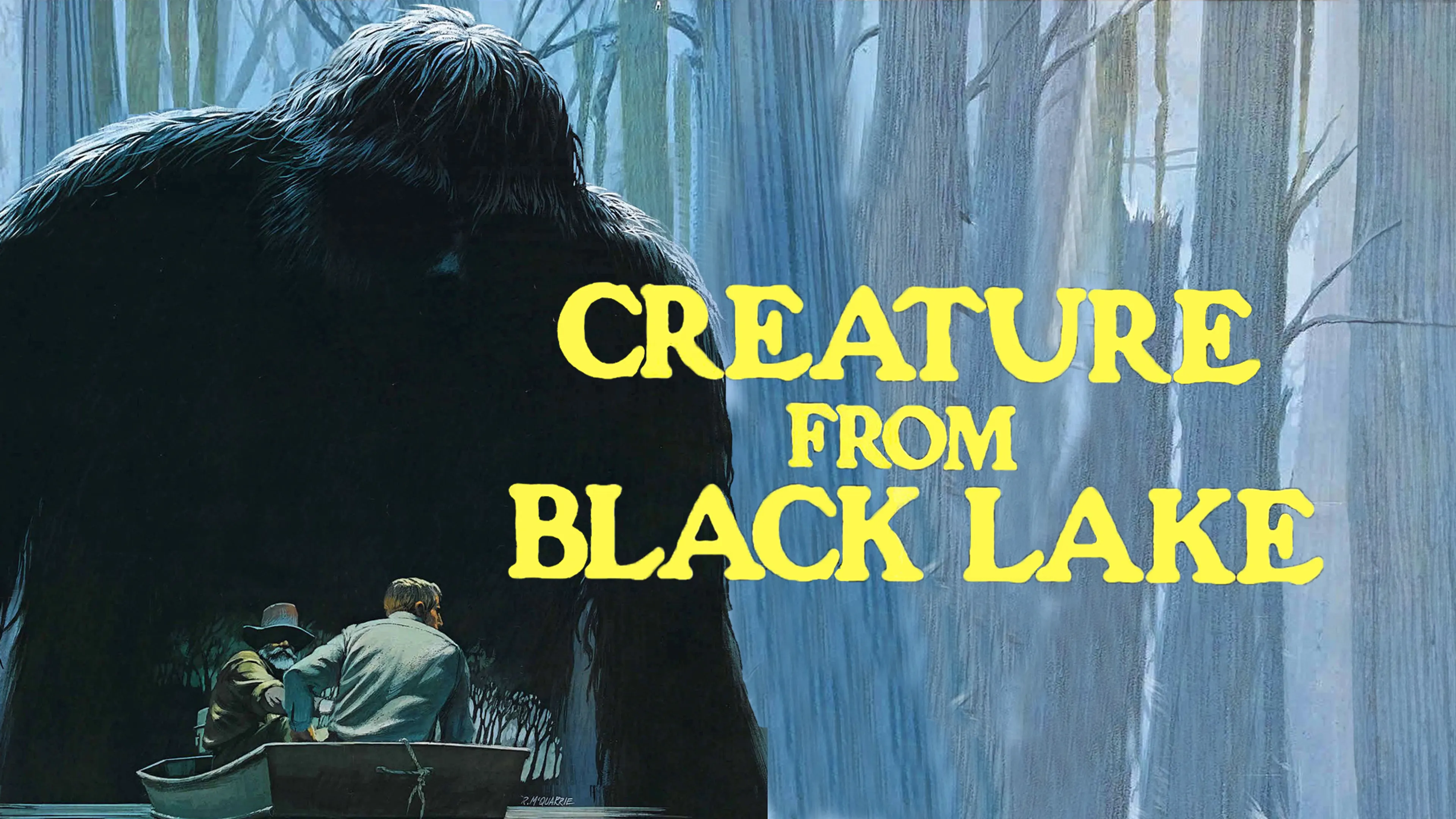 Creature from Black Lake poster